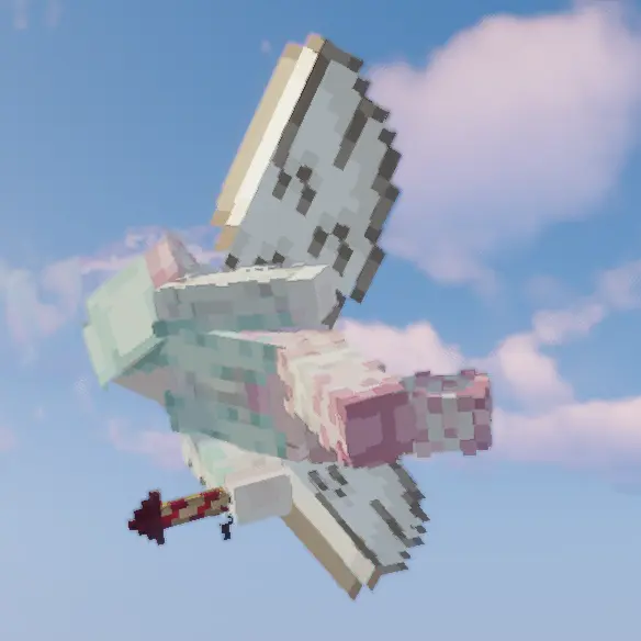 melodys elytra white angel wings