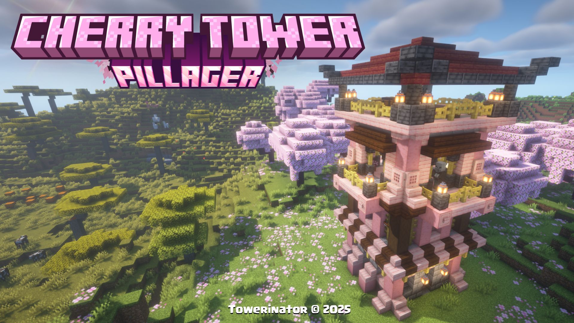 Cherry Pillager Tower