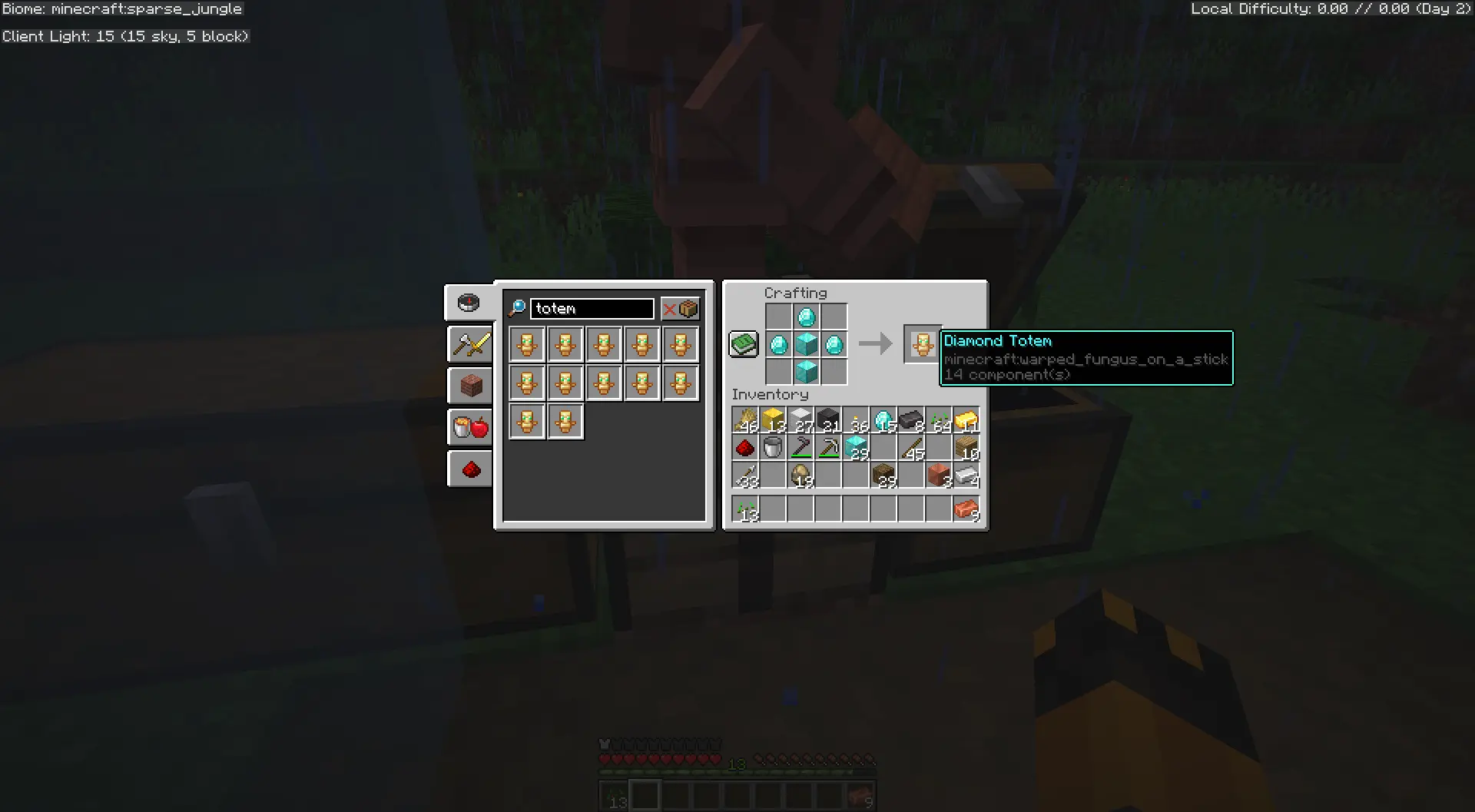 Diamond Totem Tall Recipe