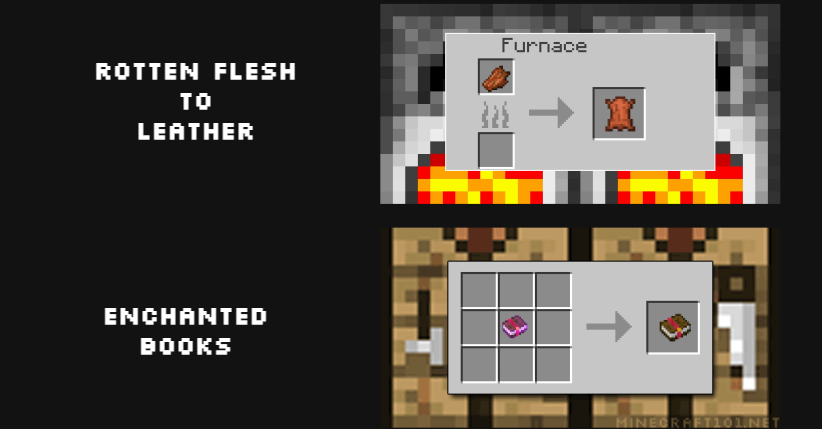 Uncrafting recipes 3