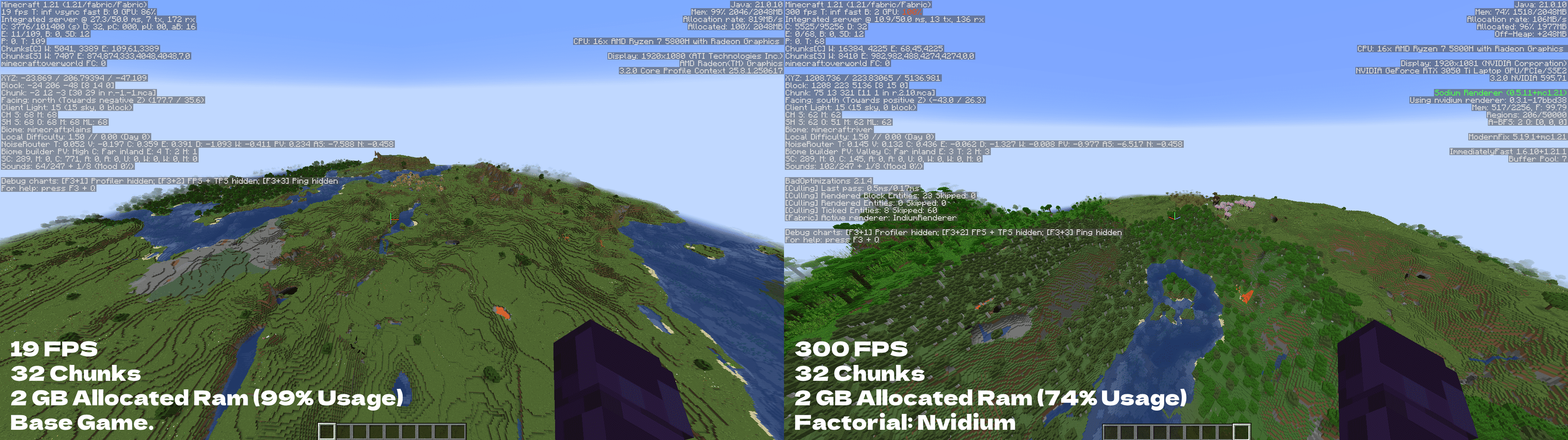 Base Game vs. Factorial