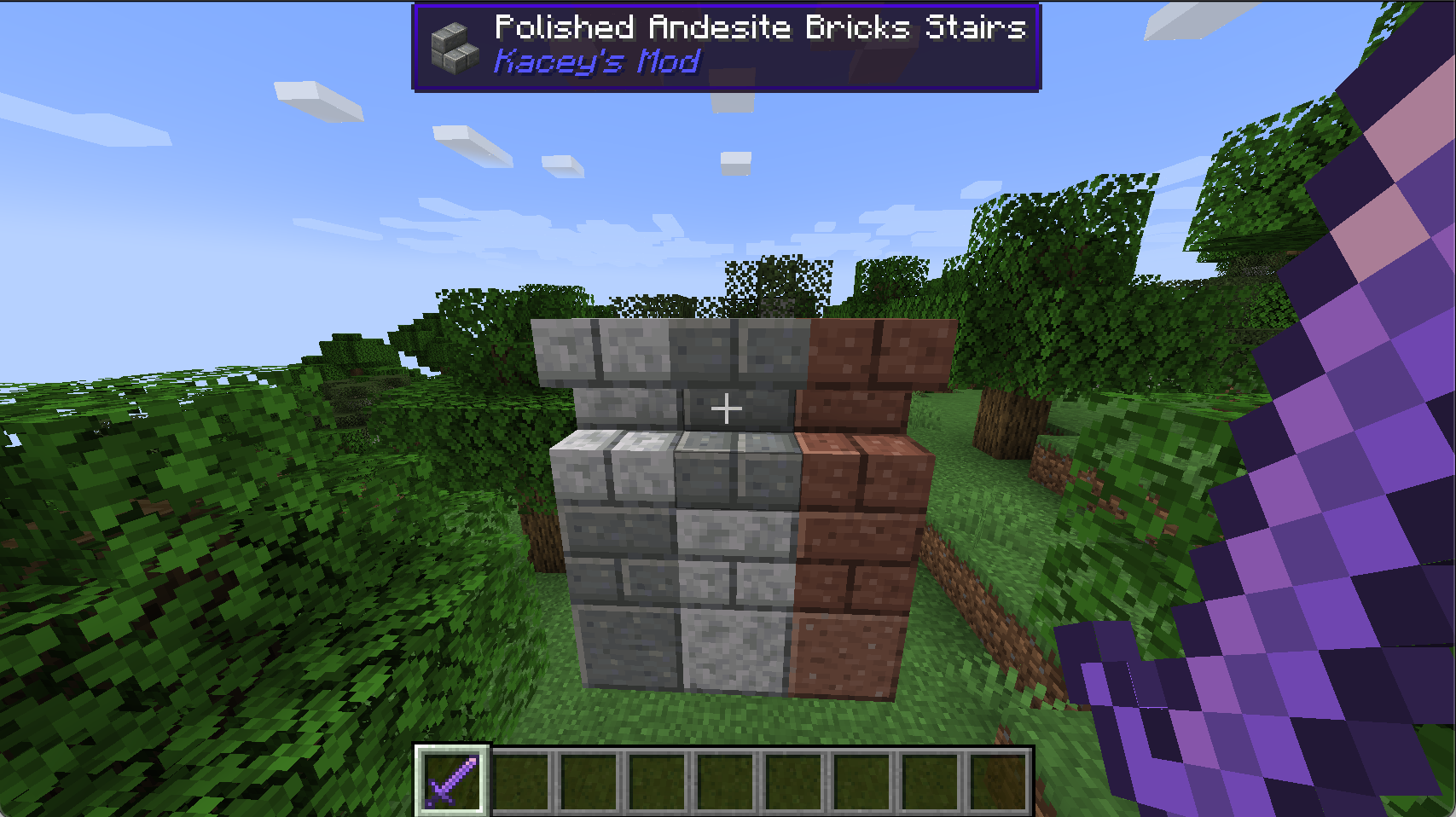 Showing off Polished Bricks variants for Andesite, Diorite and Granite