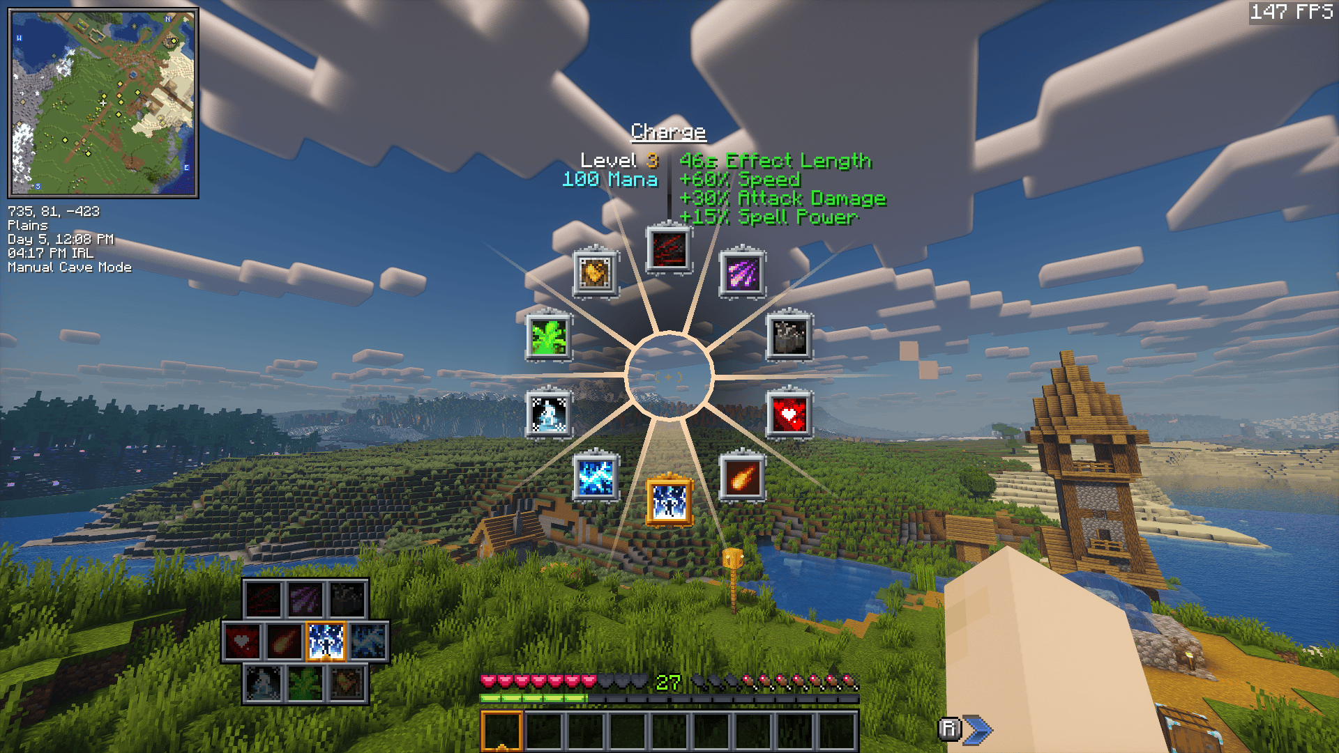 New Spell Selection GUI