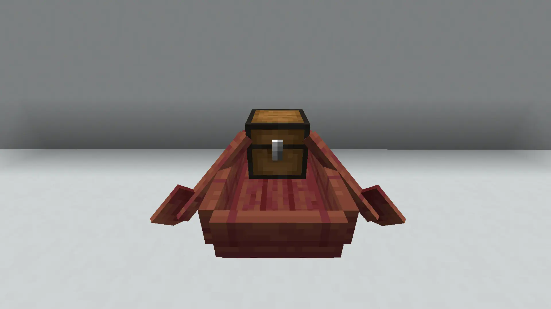 New boat with chest look