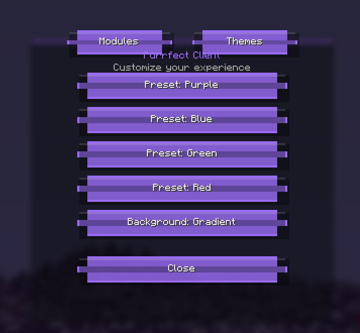 Themes tab. Here you can select what theme you want. More colors will be added later.
