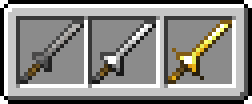 The musketeer's rapier has a proper texture instead of the shovel.