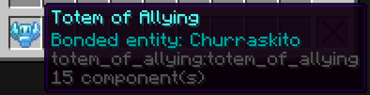 totem of allying component
