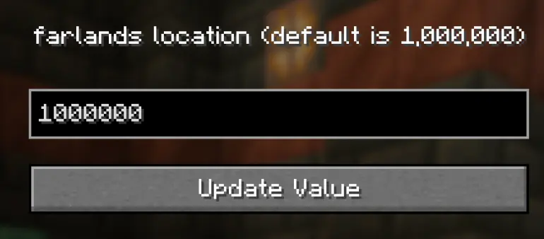 config value