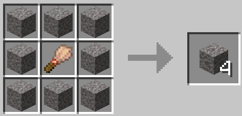 Suspicious Gravel Crafting Recipe