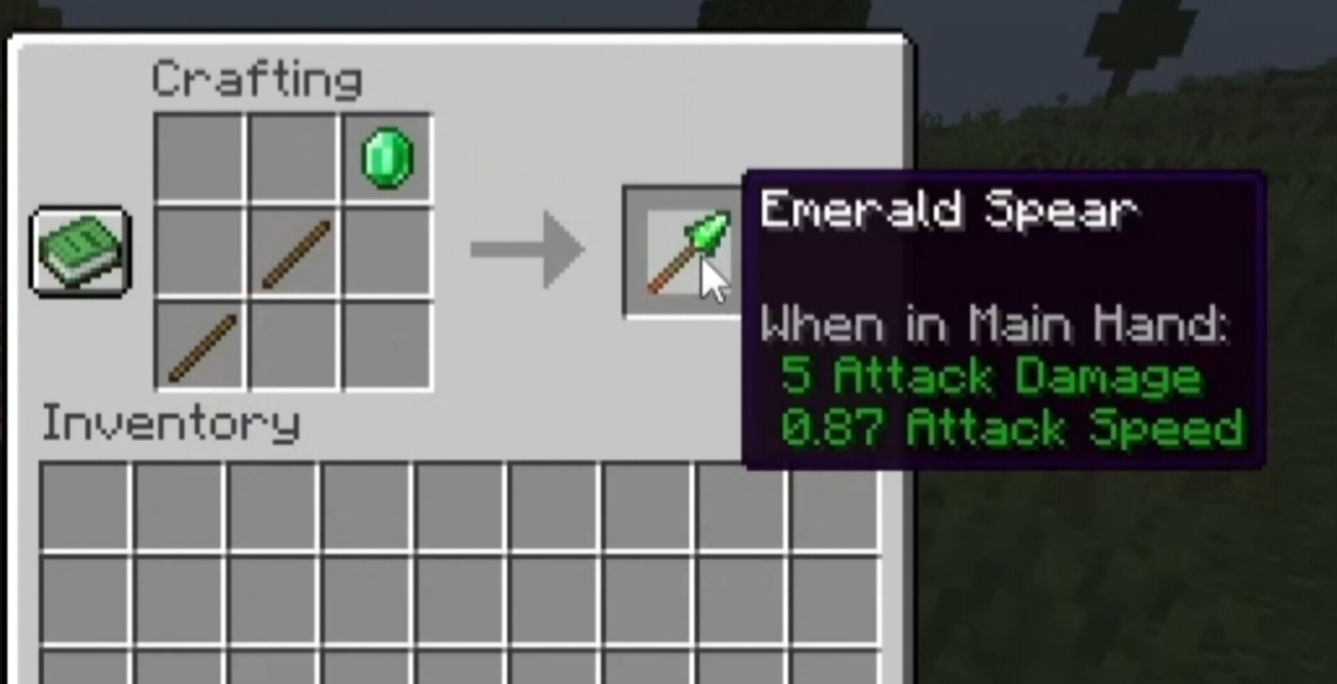 Crafting Recipe