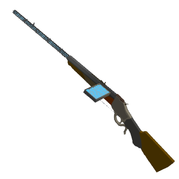 an electrified winchester rifle
