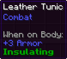 Insulating tooltip