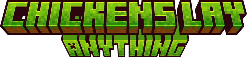 Logo spelling the project's title, styled similarly to the official Minecraft logo