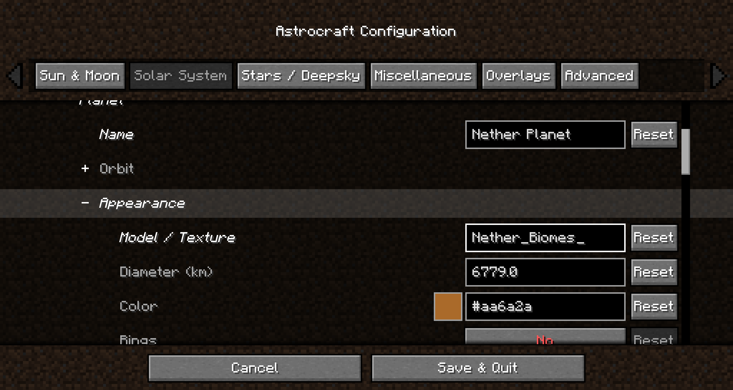 Nether Biomes