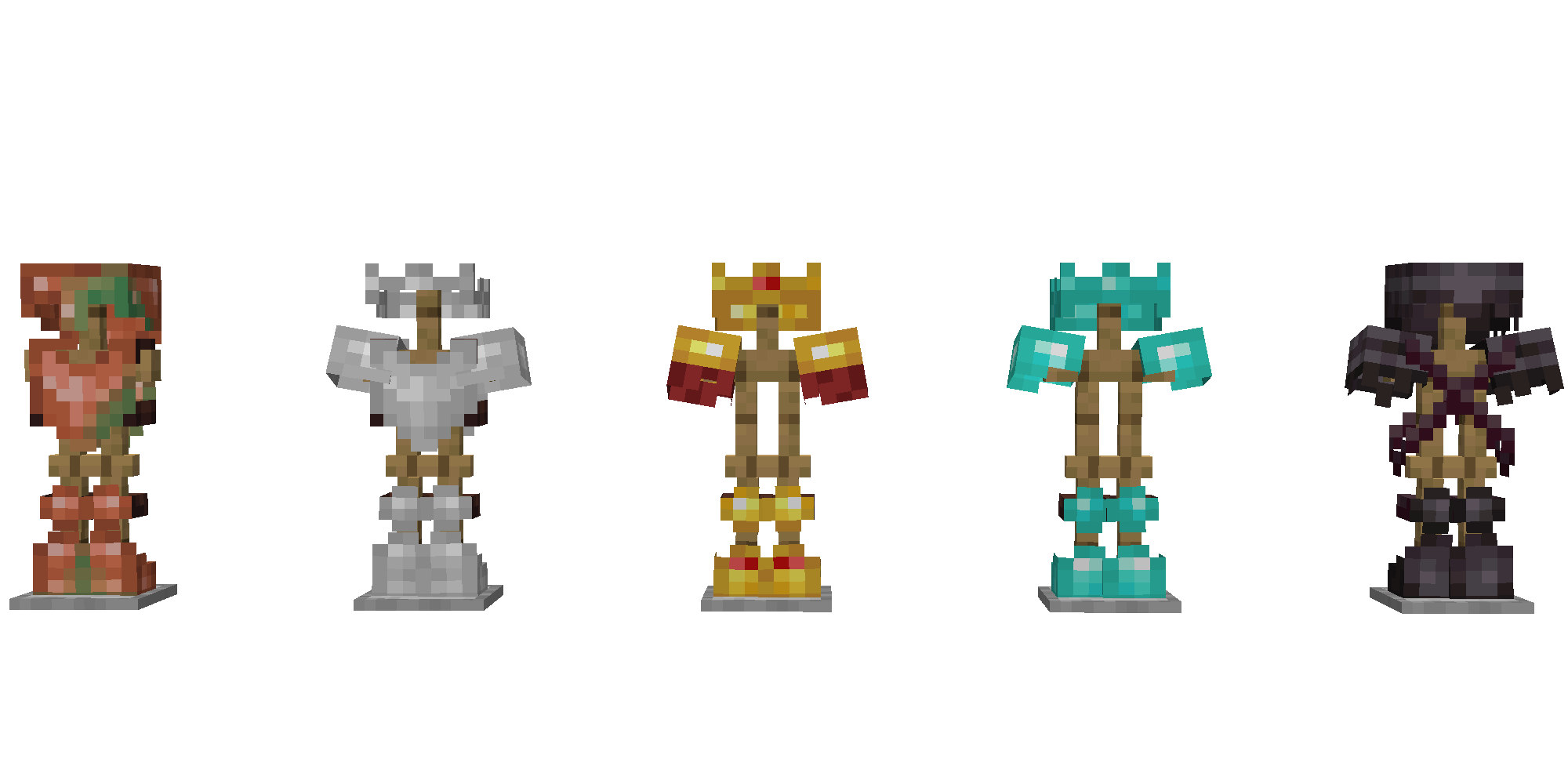 All major armor changes