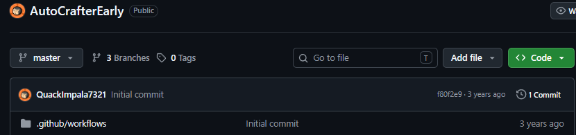 3 year old commit, unchanged, photo