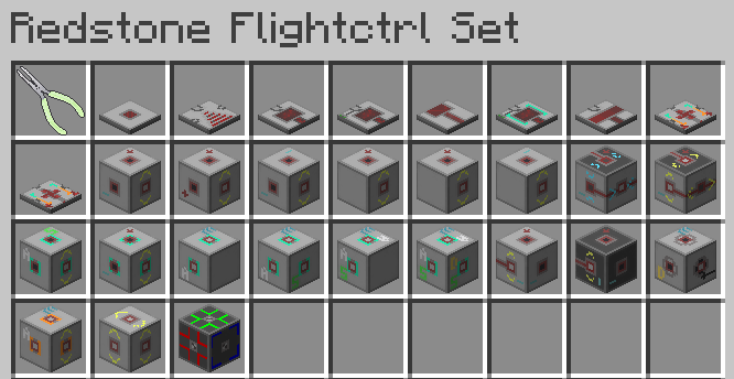 All mod item (30 of them)