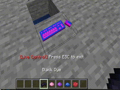 Keyboard is dye-able!