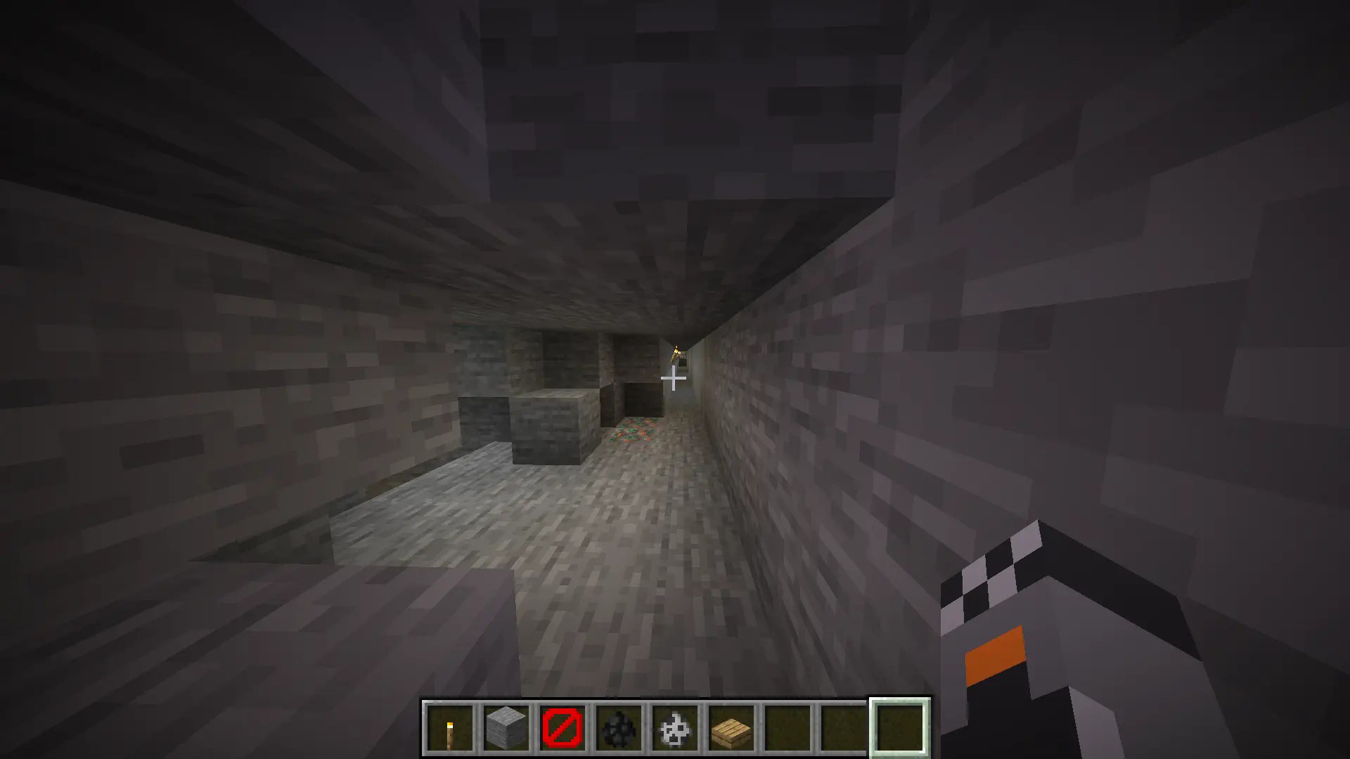 In this image there's a skeleton(without the texture pack).