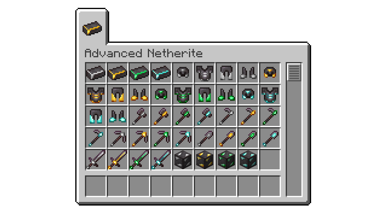 Advanced Netherite Mod