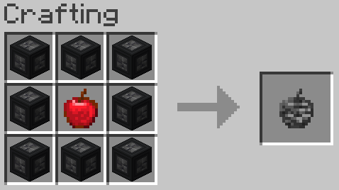 Bedrock Apple Crafting