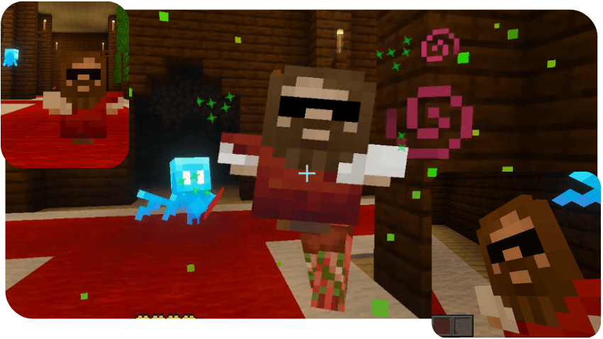 Jesus Christ on Minecraft