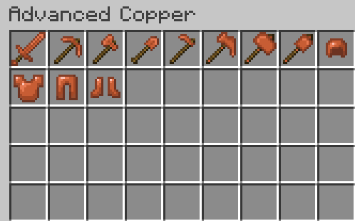 Advanced Copper Creative Tab