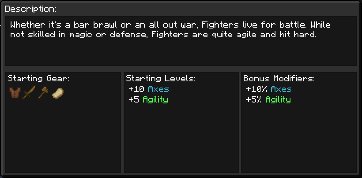 Fighter class