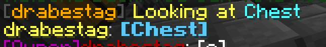 Text in chat