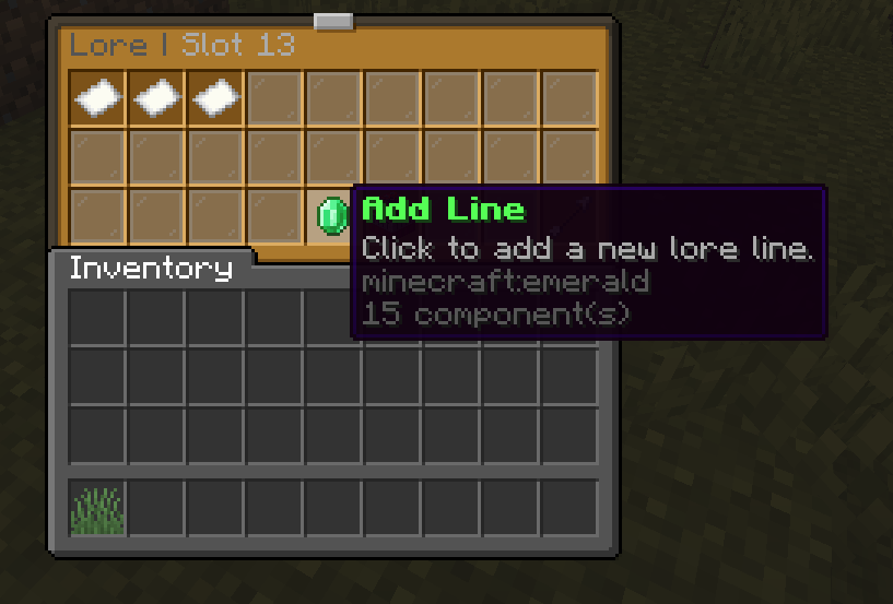 Great sorting of lines of lore/actions aswell