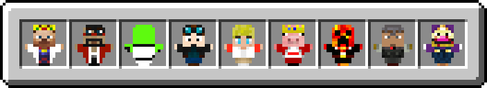 Image showing a number of custom totems