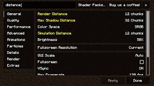 sodium settings with expanded menu