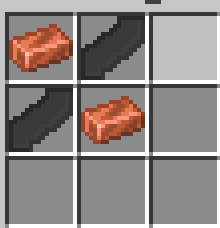 Two copper and Two tin place in oppsite direction