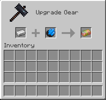 Iridianite Ingot smithing recipe.