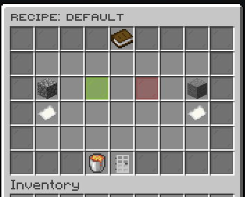 Recipe editor GUI