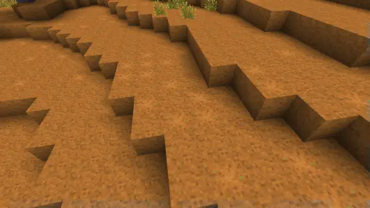 easy to spot Rich Scorched Dirt in the desert