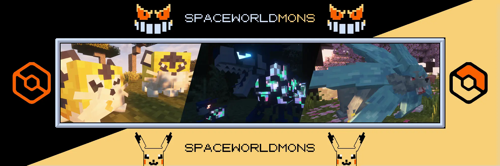 SpaceworldMons Banner Image featuring a bunch of new mons!