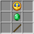 Crafting recipe for the time sword