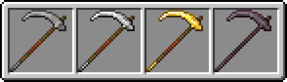 The Anathema's Reaper Scythe Held in hand.