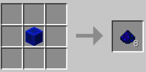 Recipe of Bluestone (from Powered Bluestone Block)