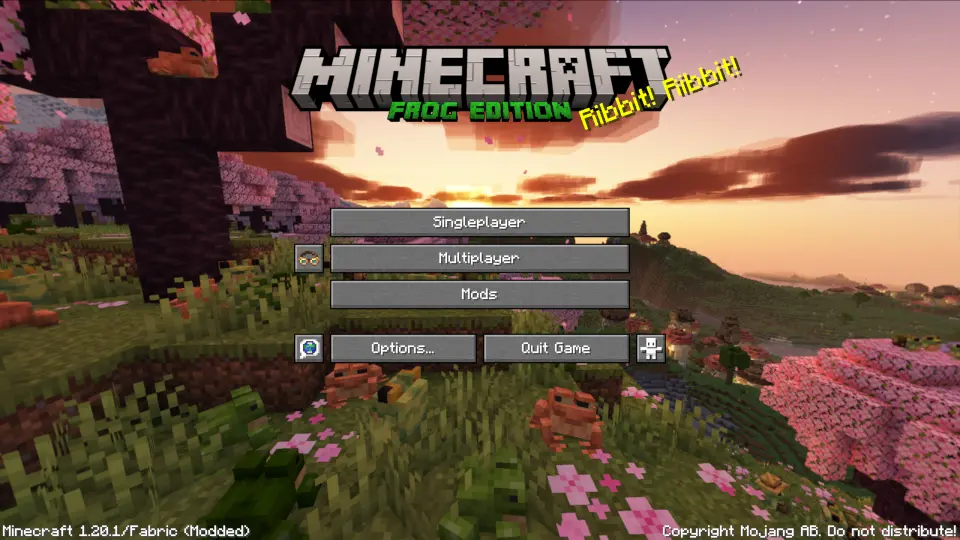Example of the loading screen