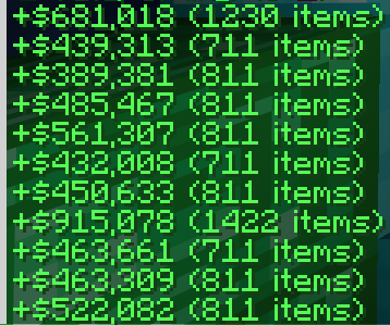 Minimal Sell Messages