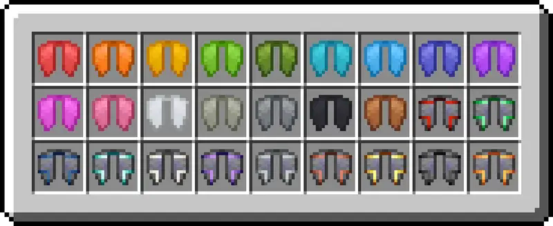 Inventory of custom elytras