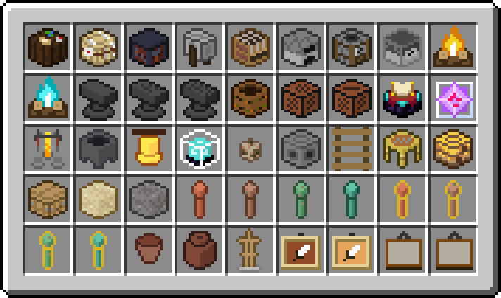 Functional blocks