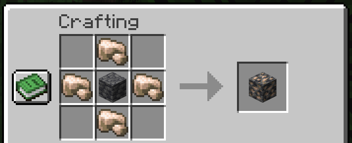 CraftForje Iron Ore Deepslate Crafteo
