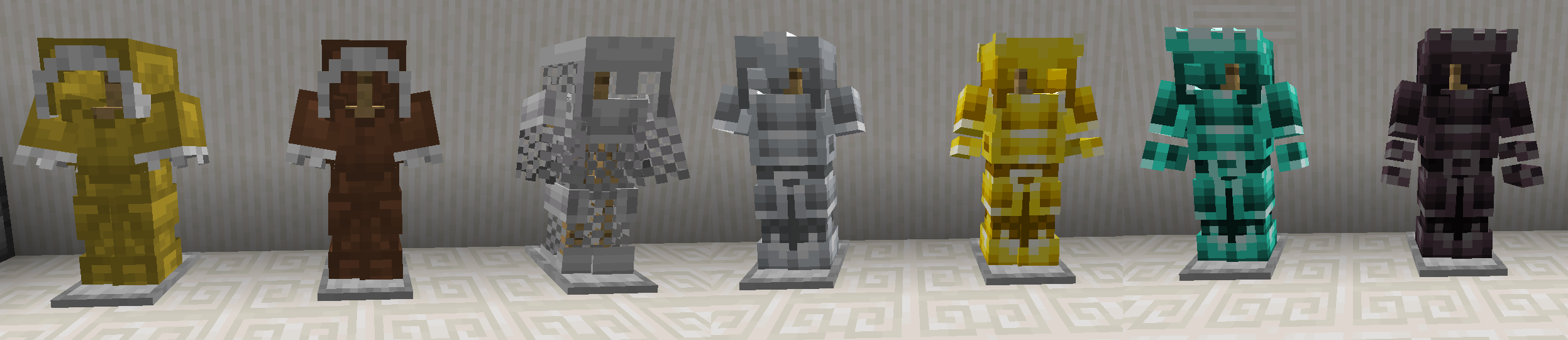 new armors textures
