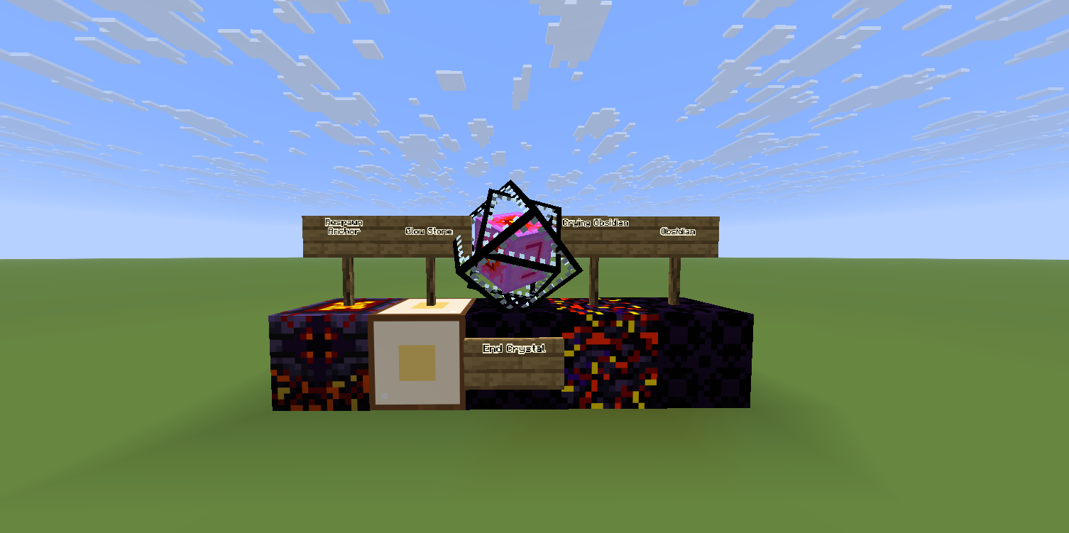 Some of the Crystal PvP Essentials Retextured