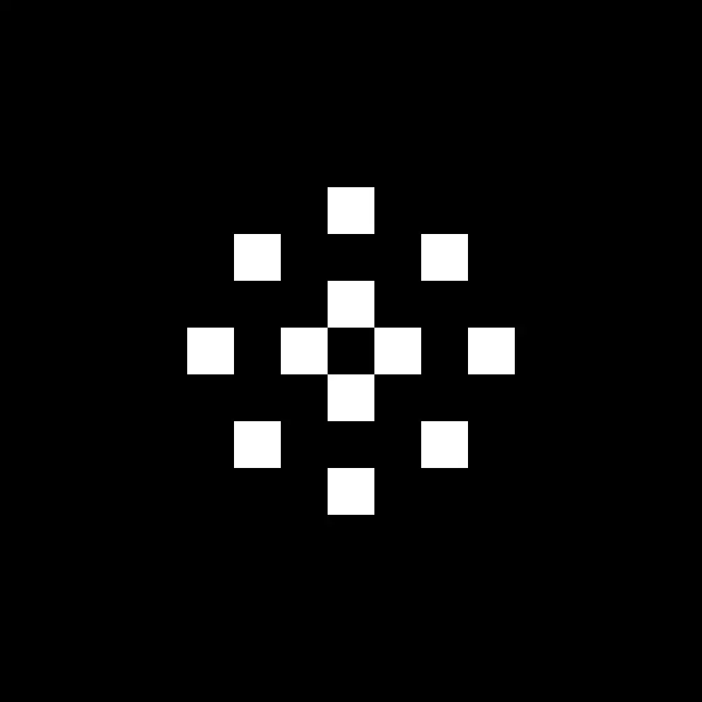 Simple Sun shaped minecraft crosshair