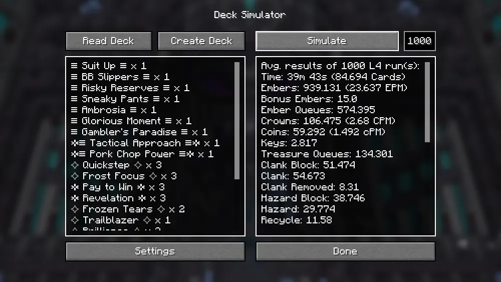 Example Simulation