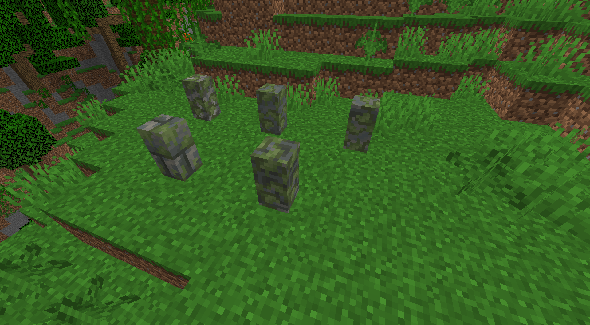 Mossy Tuff Walls